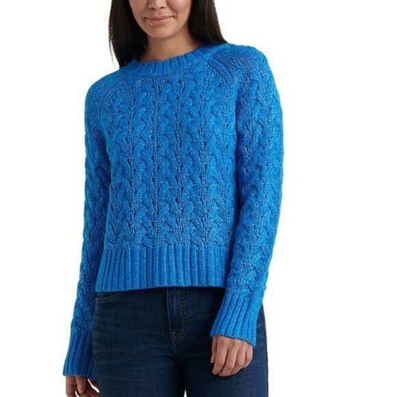 Lucky Brand Quinn Cable Knit Sweater - Picture 1 of 4